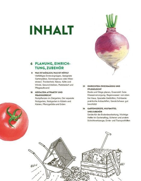 Produktbild: Das gro&szlig;e Gem&uuml;se- und Obstgartenbuch