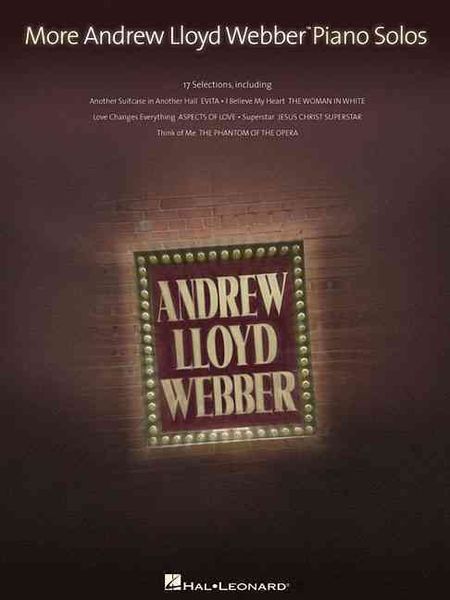 Produktbild: More Andrew Lloyd Webber Piano Solos