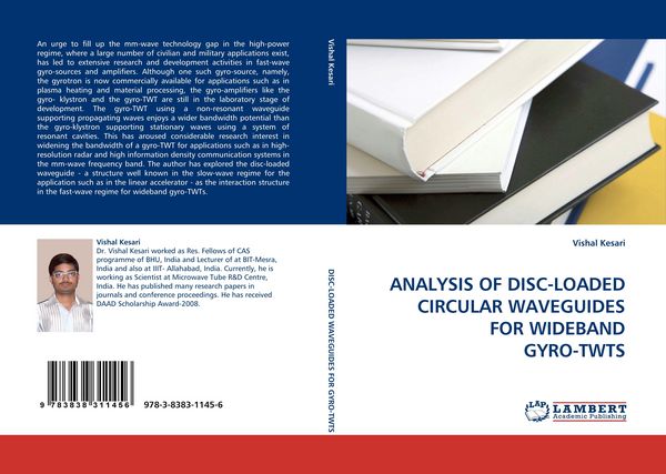 Produktbild: ANALYSIS OF DISC-LOADED CIRCULAR WAVEGUIDES FOR WIDEBAND GYRO-TWTS