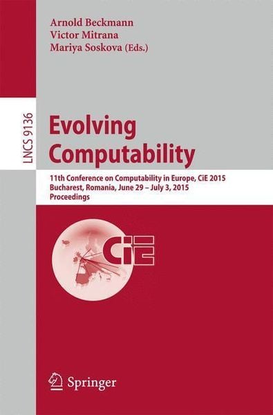 Produktbild: Evolving Computability