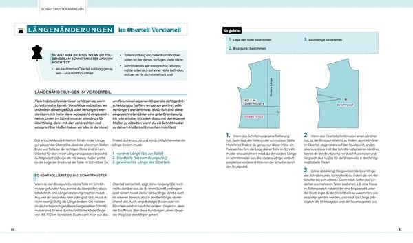 Produktbild: Passt perfekt &ndash; Schnittmuster an die eigene K&ouml;rperform anpassen