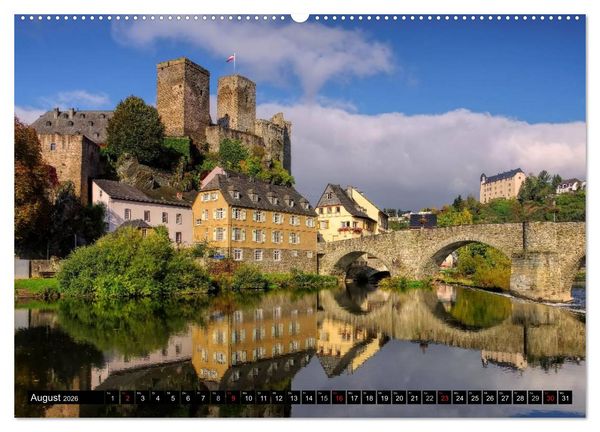 Produktbild: Die Lahn - Zauberhafte Orte rund um Limburg (Wandkalender 2026 DIN A2 quer), CALVENDO Monatskalender