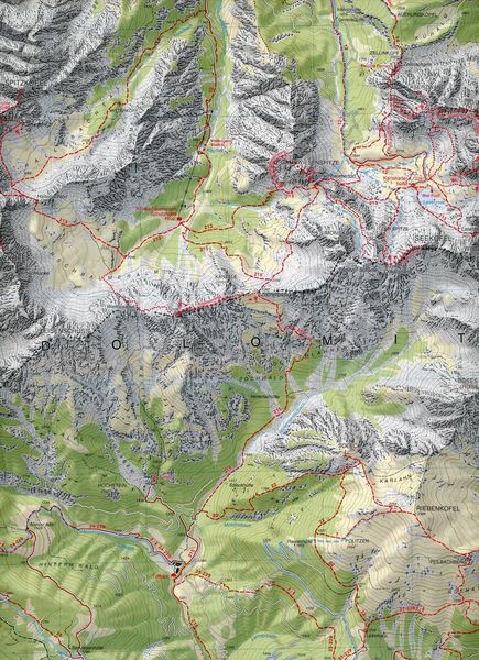 Produktbild: Wanderkarte 72 Lienzer Dolomiten -Lesachtal-Obertillach-Lienz