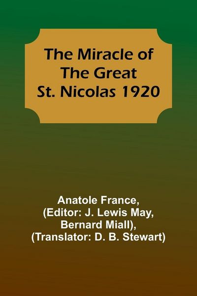 Produktbild: The Miracle of the Great St. Nicolas 1920
