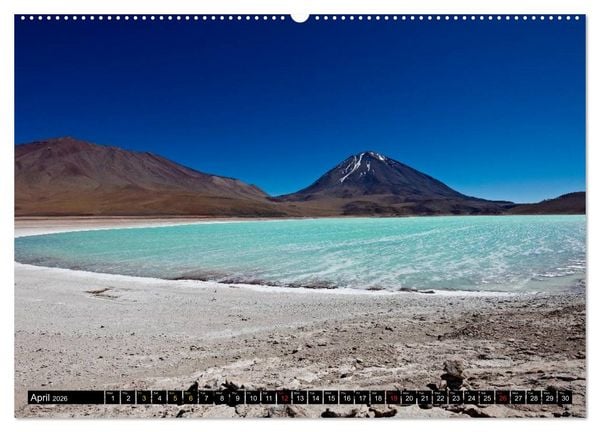 Produktbild: Bolivia Andean landscapes / UK-Version (High Quality Premium Wall Calendar 2026 DIN A2 landscape),CALVENDO 12 Month Wall Calendar