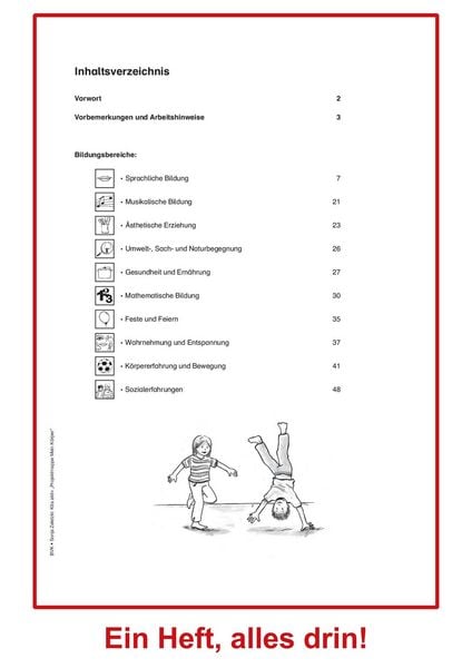 Produktbild: Kita aktiv Projektmappe Mein K&ouml;rper
