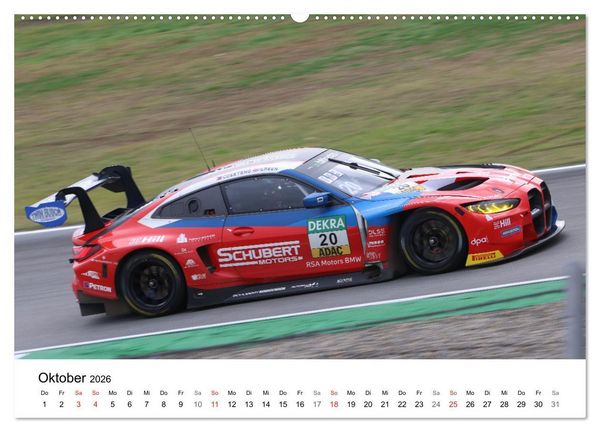 Produktbild: GT Masters (hochwertiger Premium Wandkalender 2026 DIN A2 quer), Kunstdruck in Hochglanz