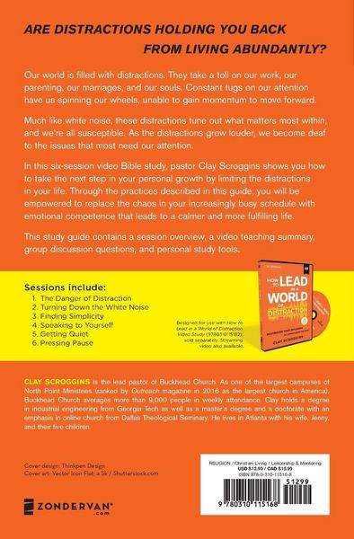 Produktbild: How to Lead in a World of Distraction Study Guide