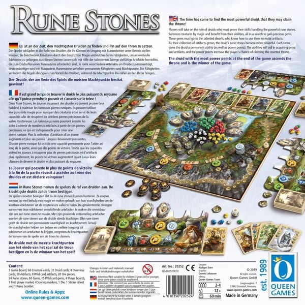 Produktbild: Queen Games 20252 - Rune Stones