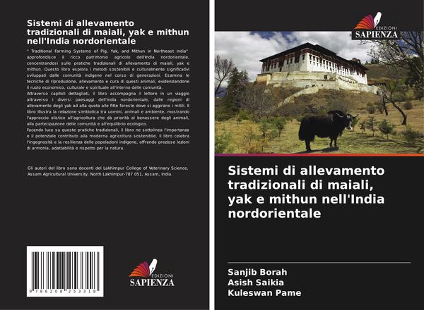 Produktbild: Sistemi di allevamento tradizionali di maiali, yak e mithun nell'India nordorientale