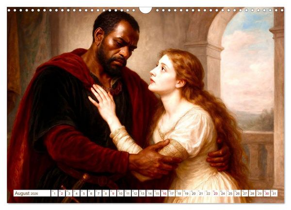 Produktbild: William Shakespeare (Wandkalender 2026 DIN A3 quer), CALVENDO Monatskalender