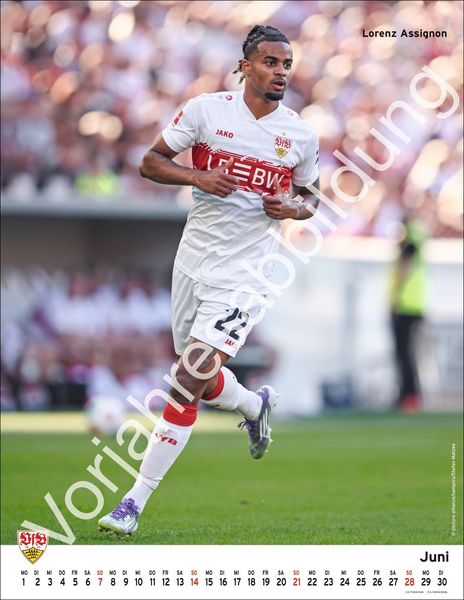 Produktbild: VfB Stuttgart Posterkalender 2027