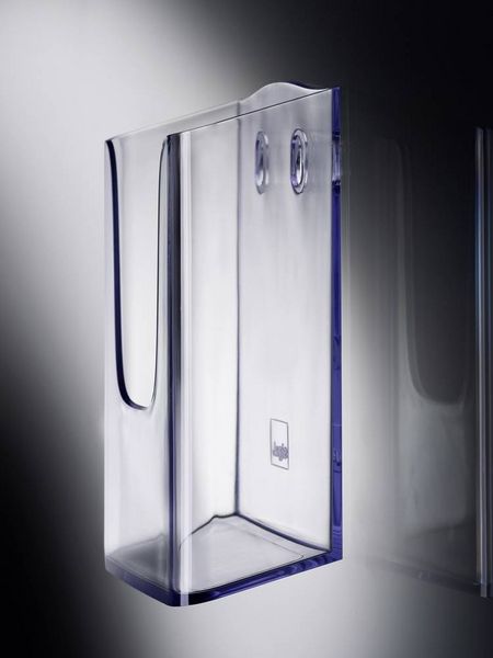 Produktbild: SIGEL Wandprospekthalter acrylic mit 1 Fach, A5 hoch 170 x 155 x 55 mm
