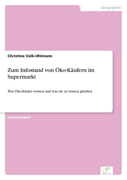 Produktbild: Zum Infostand von &Ouml;ko-K&auml;ufern im Supermarkt