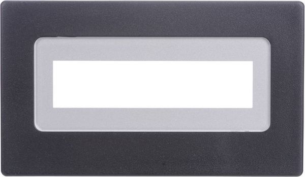 H-Tronic FR 216 Frontrahmen Schwarz Passend für (Display): LC-Display 16 x 2 (B x H x T) 91 x 53 x 20 mm Kunststoff