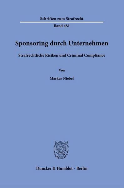 Produktbild: Sponsoring durch Unternehmen