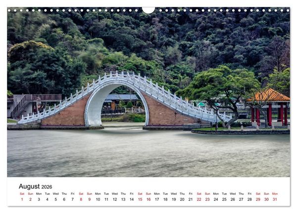 Produktbild: A Journey In Taipei (Wall Calendar 2026 DIN A3 landscape), CALVENDO 12 Month Wall Calendar