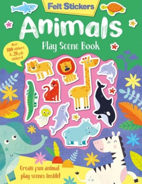 Produktbild: Felt Stickers Animals Play Scene Book