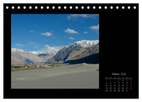 Produktbild: Ladakh, Berge und Spruchweisheiten (Tischkalender 2026 DIN A5 quer), CALVENDO Monatskalender