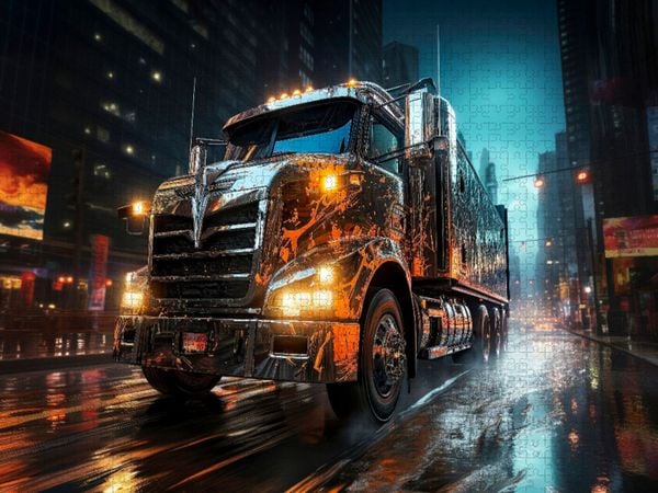 Produktbild: CALVENDO Puzzle Trucks | 2000 Teile Lege-Gr&ouml;&szlig;e 90x67cm Foto-Puzzle f&uuml;r gl&uuml;ckliche Stunden