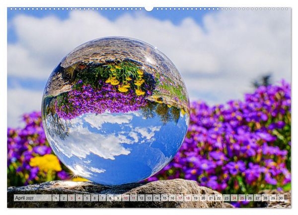 Produktbild: Faszination Glaskugel (hochwertiger Premium Wandkalender 2027 DIN A2 quer), Kunstdruck in Hochglanz