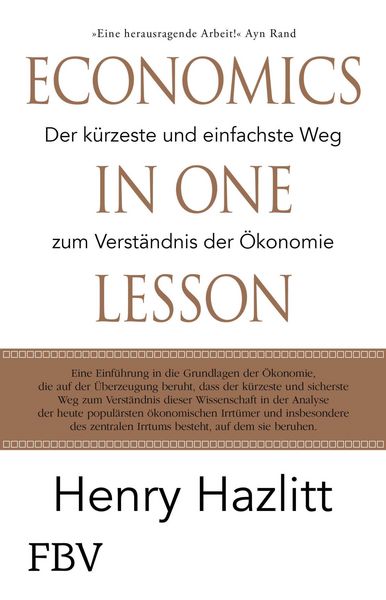 Produktbild: Economics in one Lesson