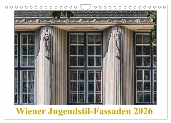 Produktbild: Wiener Jugendstil-Fassaden (Wandkalender 2026 DIN A4 quer), CALVENDO Monatskalender