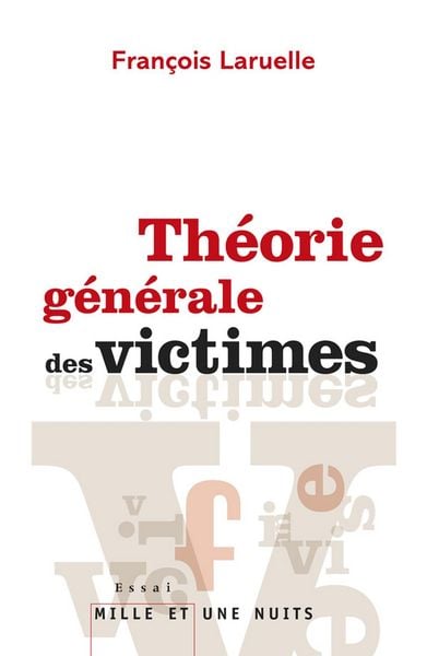 Produktbild: Th&eacute;orie g&eacute;n&eacute;rale des victimes