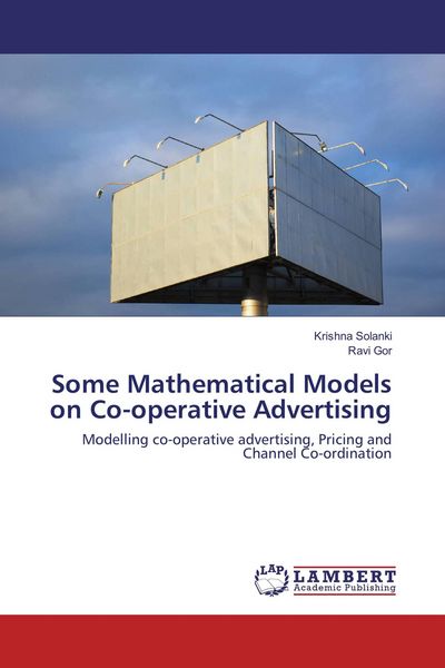 Produktbild: Some Mathematical Models on Co-operative Advertising
