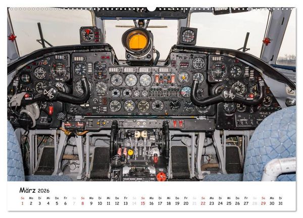 Produktbild: Flight deck - das beste B&uuml;ro (Wandkalender 2026 DIN A2 quer), CALVENDO Monatskalender