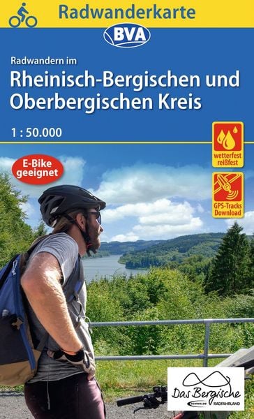 Produktbild: BVA Radwanderkarte Rheinisch-Bergischen und Oberbergischen Kreis 1:50.000