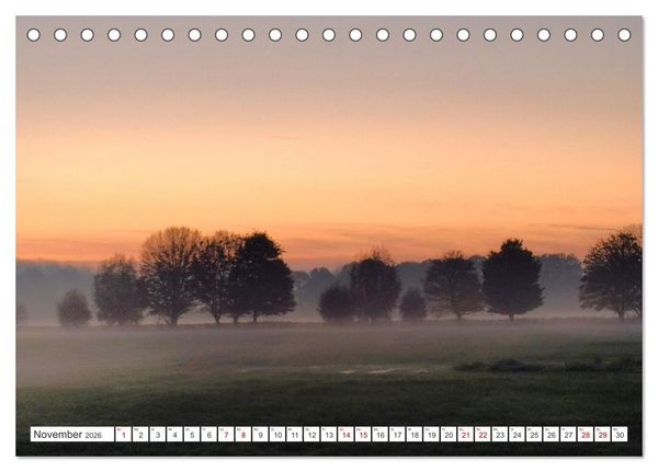 Produktbild: Die Niers im Jahreslauf (Tischkalender 2026 DIN A5 quer), CALVENDO Monatskalender