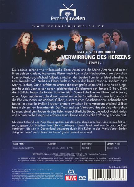 Produktbild: Verwirrung des Herzens - Staffel 1 [3DVDs]