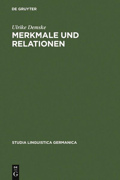 Produktbild: Merkmale und Relationen