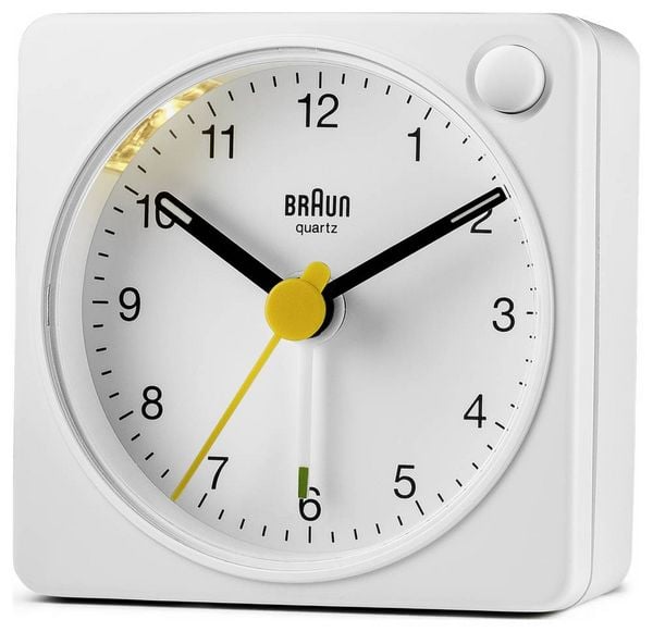 Produktbild: Braun 67101 Quarz Wecker Wei&szlig;