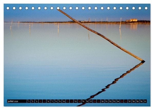 Produktbild: R&ecirc;veries en M&eacute;diterran&eacute;e (Calendrier de bureau 2026 DIN A5 vertical), CALVENDO calendrier mensuel
