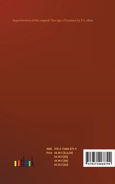 Produktbild: The Age of Erasmus