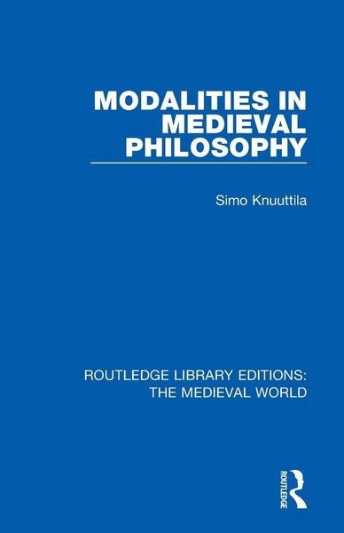 Produktbild: Modalities in Medieval Philosophy