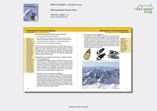 Produktbild: Schneeschuh know-how - Der Bergf&uuml;hrer r&auml;t&hellip;
