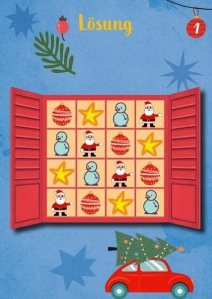 Produktbild: R&auml;tseladventskalender for Kids 2
