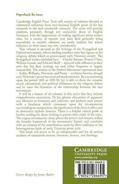Produktbild: The Evangelical and Oxford Movements