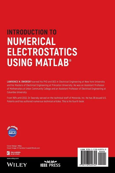 Produktbild: Introduction to Numerical Electrostatics Using MATLAB
