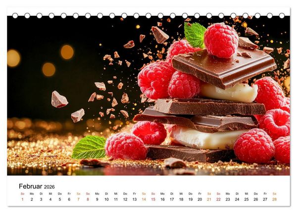 Produktbild: Sch&auml;tze der Confiserie Kunst (Tischkalender 2026 DIN A5 quer), CALVENDO Monatskalender