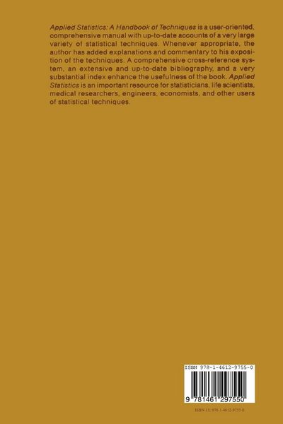Produktbild: Applied Statistics