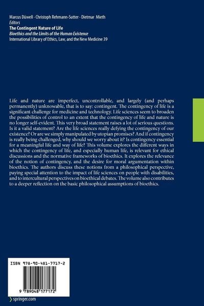 Produktbild: The Contingent Nature of Life