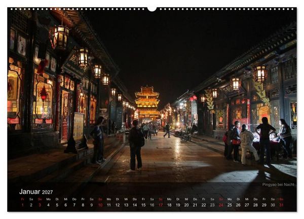 Produktbild: Erlebe China (hochwertiger Premium Wandkalender 2027 DIN A2 quer), Kunstdruck in Hochglanz