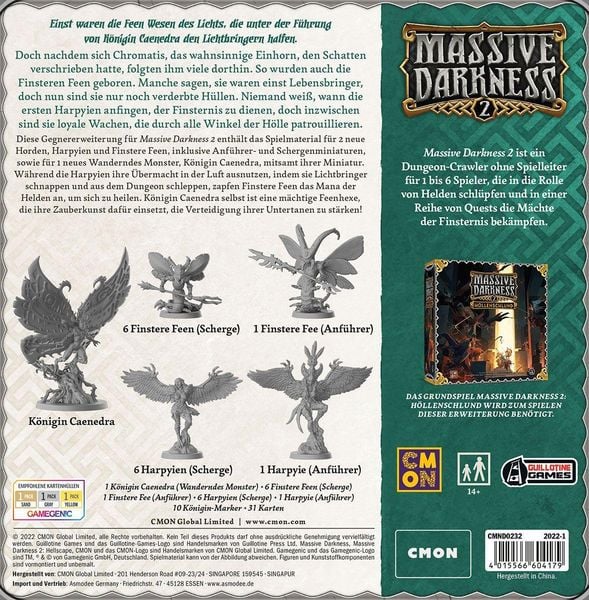 Produktbild: Olteanu, A: Massive Darkness 2 - Feenvolk