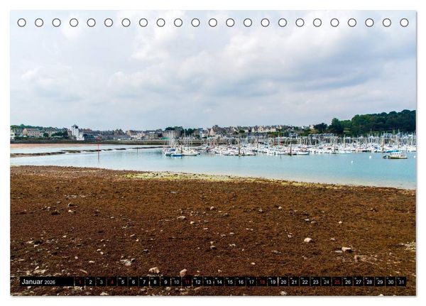 Produktbild: Traumhafte Bretagne (Tischkalender 2026 DIN A5 quer), CALVENDO Monatskalender