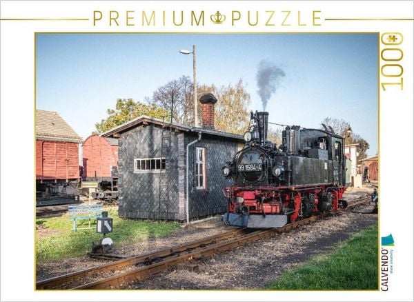 CALVENDO Puzzle Döllnitztalbahn | 1000 Teile Lege-Größe 64x48cm Foto-Puzzle für glückliche Stunden