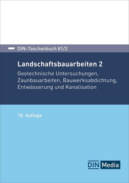 Produktbild: DIN-Taschenbuch 81/2